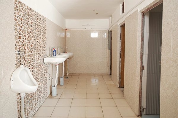 Image showcasing an improved educational facility after development, featuring better infrastructure and resources for students.