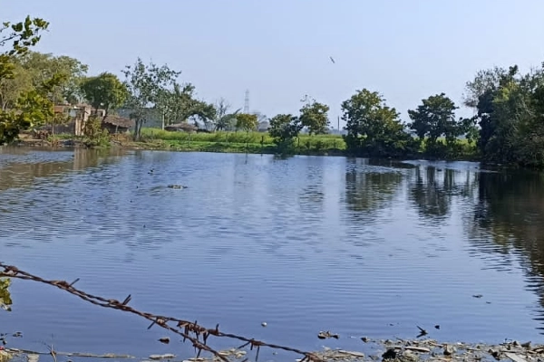 Image showcasing rural conditions before development, highlighting poor infrastructure and limited resources.