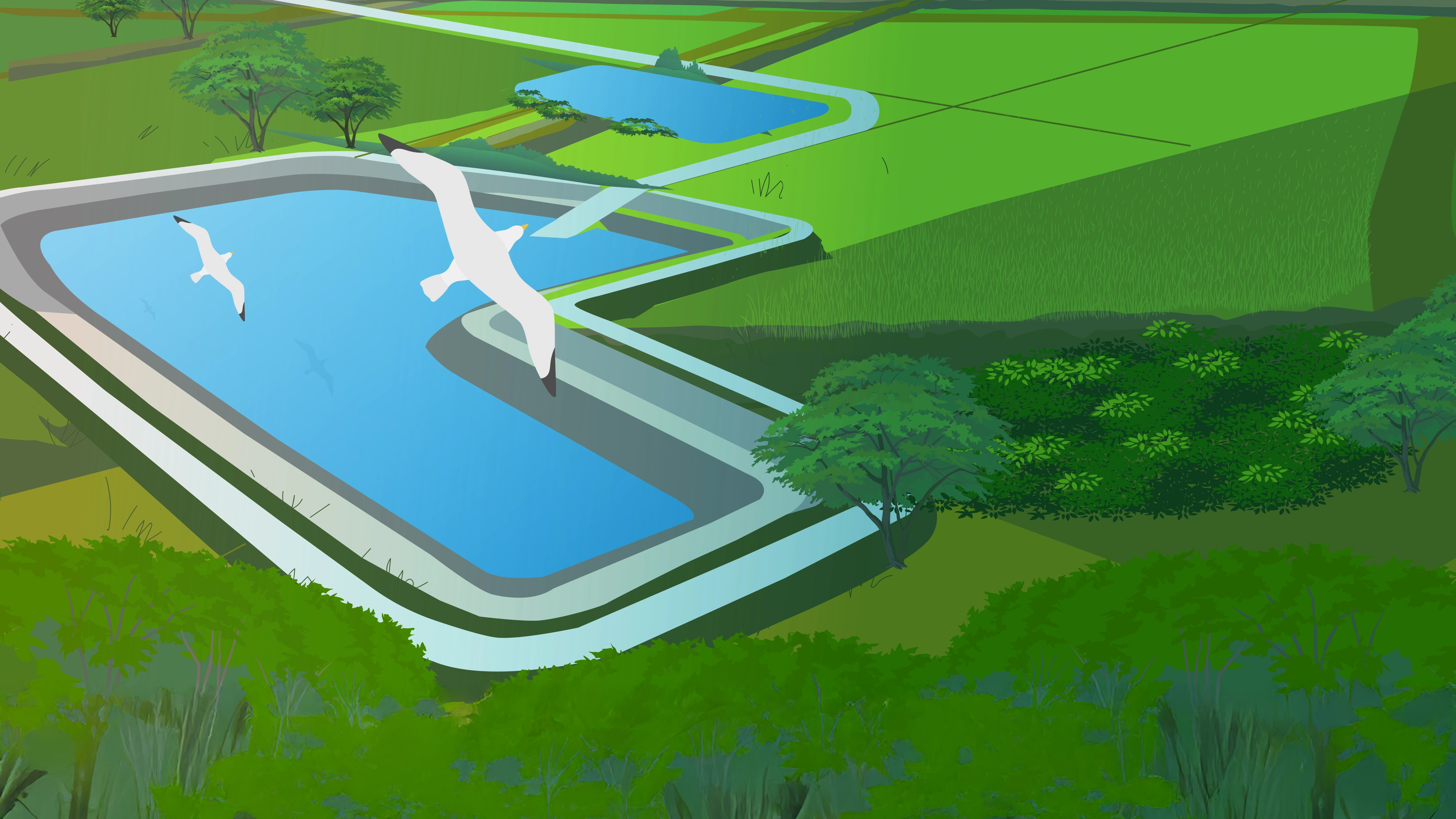 Image representing the fourth screen of Atulya Foundation’s platform, showcasing key projects and community stories.