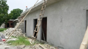 Depiction of rural development projects supported through government partnerships.