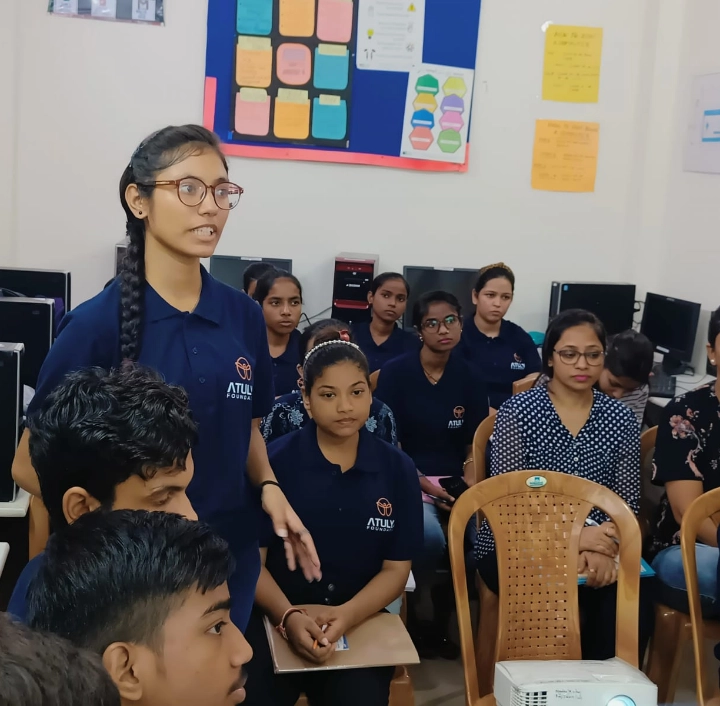 Visual highlighting the success of skill development programs aimed at empowering rural communities.