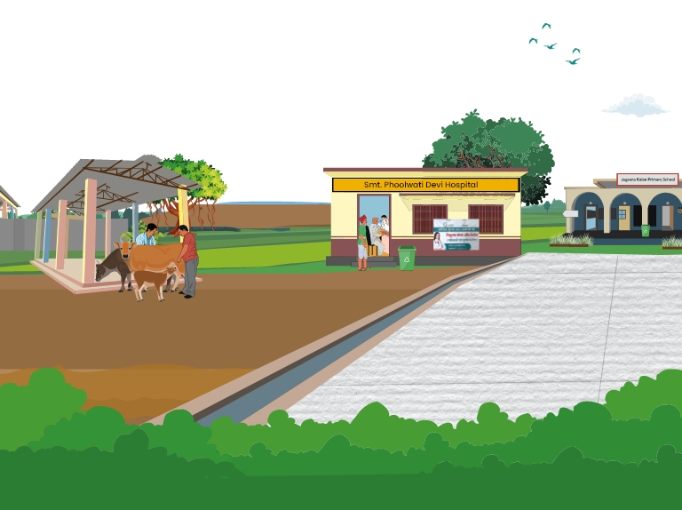 Image representing the culmination of Atulya Foundation’s transformative journey, showcasing the positive impact on communities through education, infrastructure, and social development.